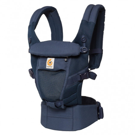 Ergobaby 3 Position Adapt Baby Carrier Cool Air Mesh Deep Blue