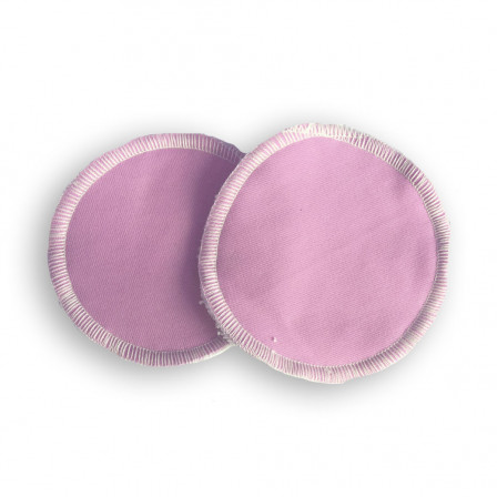 Nursing pads washable bamboo Naturiou pink