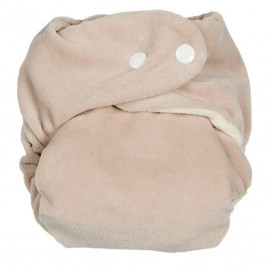 Layer in a classic Sw Bamboo with insert P'tits Dessous Pebble/ White