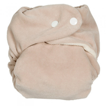 Couche classique So Bamboo avec insert P'tits Dessous Caillou/ Blanc