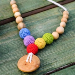 Collier portage et allaitement "Rainbow" Kangaroocare