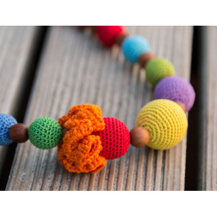 Collier portage et allaitement "Bright Rainbow" Kangaroocare