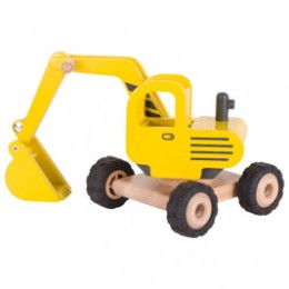 Forklift yellow by Goki