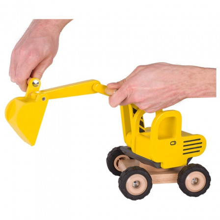 Pelleteuse jaune par Goki