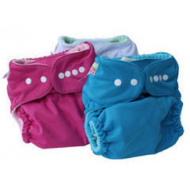 Couche TE1 Sweet-Lili P'tits Dessous Kiwi/ Pistache avec insert