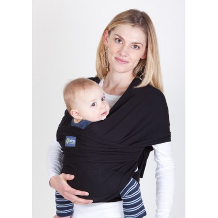 Echarpe de portage Boba Wrap noire