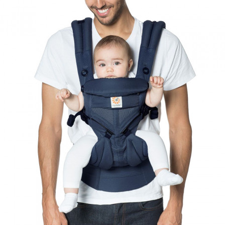 Ergobaby Omni 360 Cool Air Mesh - Porte-bébé Évolutif 4 Positions