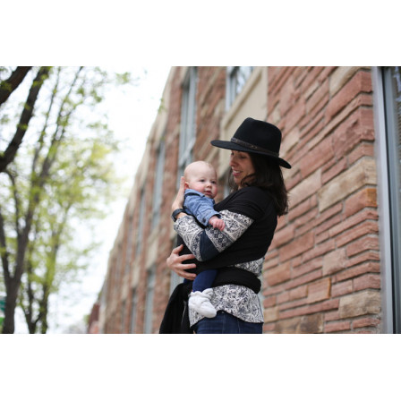 Echarpe de portage Boba Wrap Noir
