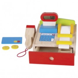 Cash Register Wooden Goki