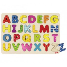 Alphabet Puzzle wooden GOKI