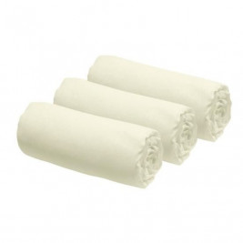 Drap Housse Easy dort en Jersey coton Bio 60 x 120 cm blanc