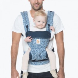 Ergobaby 360 Indigo Batik - Porte-bébé 4 Positions