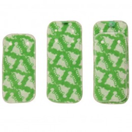 Insert lavable PeeNut Totsbots à Motifs roar vert