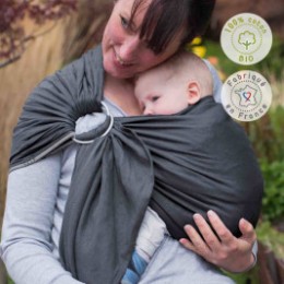 Néobulle Sling Anthracite organic cotton