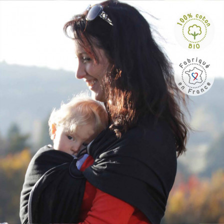 Néobulle Sling Black is Black organic cotton