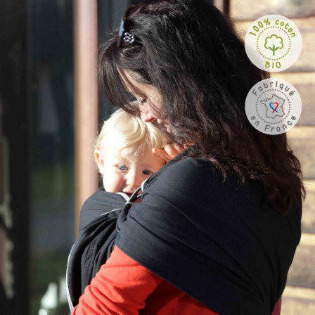 Néobulle Sling Black is Black organic cotton