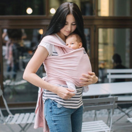 Love And Carry Stretchy Baby Wrap Orchid