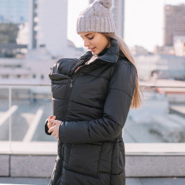 Love And Carry Manteau De Portage 3 en 1 Noir