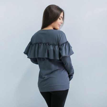 Love And Carry Sweat Was Flying Pregnancy And Breast-Feeding Dark Gray
