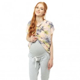 Love And Carry Jogging Pants Pregnancy Gray