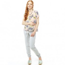 Love And Carry Pantalon Jogging De Grossesse Gris