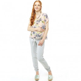 Love And Carry Jogging Pants Pregnancy Gray