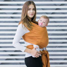 Love And Carry Honey Echarpe extensible jaune miel