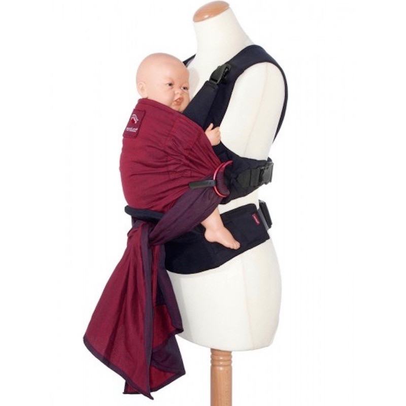 Manduca Duo Red Baby Carrier Physiological Scarf Sling Preformed