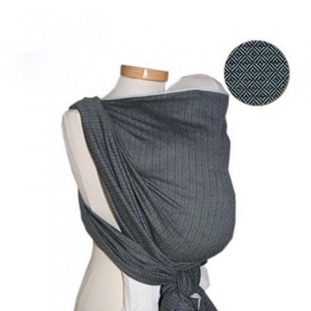 Storchenwiege Wrap Leo Grey 4,60 m