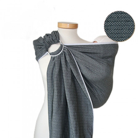 Storchenweige Ring Sling Leo Grey