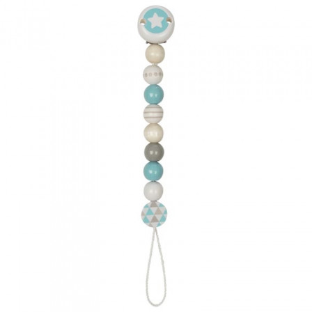 Heimess Accroche Tétine Étoile Turquoise