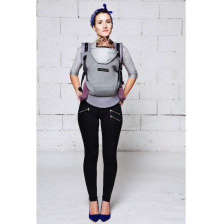 Hoodiecarrier JPMBB Grey Flannel