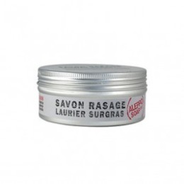 Aleppo Soap Savon de Rasage Barbier Laurier Surgras dans sa boite