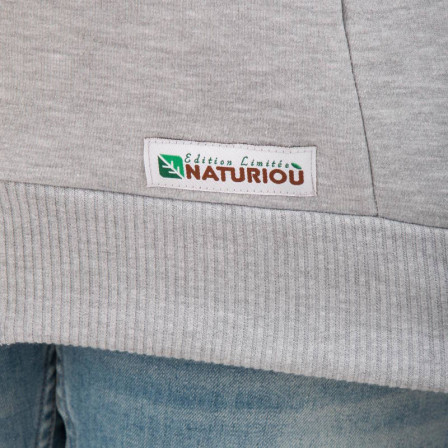 Naturiou sweat de portage et de grossesse Silver Geo Blue