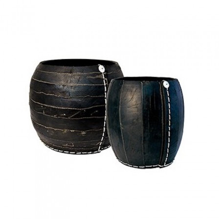 Basket right to handles tyre recycled Tadé Basket right to handles tyre recycled Tadé