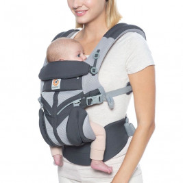 Ergobaby Omni 360 Cool Air Mesh Charcoal Grey - baby carrier Expandable 4 Positions