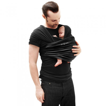 The original JPMBB Baby Wrap Black, pocket Black