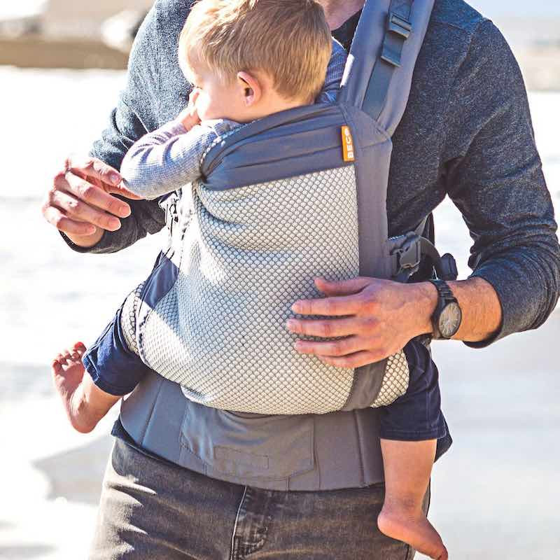 Beco Toddler Cool Dark Grey Baby Carrier Physiological Micro Ventilated Summer