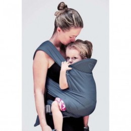Ling Ling Love M-Tai Stormy Blue - baby-carrier Hybrid