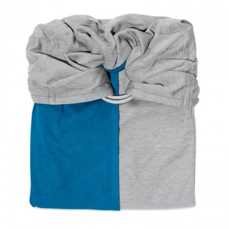 Little Wrap Without A Knot Mottled Grey - Pigeon Blue