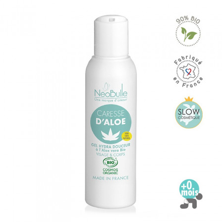 Gel Hydra Douceur à l'aloe vera bio Néobulle Gel Hydra Douceur à l'aloe vera bio Néobulle