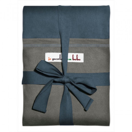 The original JPMBB Baby Wrap Peacock Blue, pocket Elephant