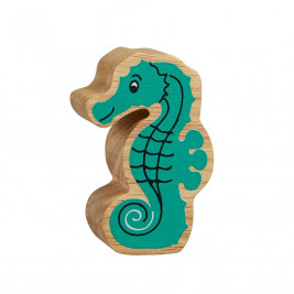 Hippocampe en bois Lanka Kade