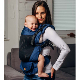 Lennylamb LennyUpGrade Standard Basic Line Cobalt - Porte-bébé aéré
