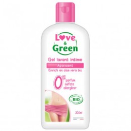Love and Green Gel Lavant Intime Apaisant Bio