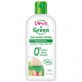Love and Green Gel Lavant Intime Hydratant Bio