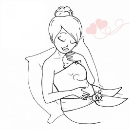Néobulle Skin-to-Skin-Butterfly - Wrap booster
