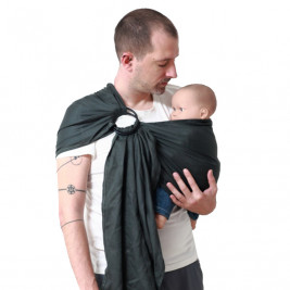 Ling Ling Love Sling Anthracite - baby carrier Sling
