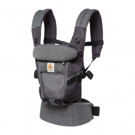 Ergobaby Adapt Cool Air Mesh Heather Grey - baby carriers-Scalable
