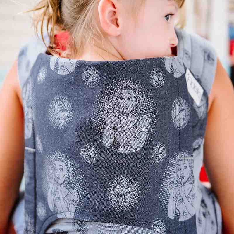 Fidella Fly Tai Cupcake Kiss Blueberry Size Toddler Mei Tai Cheap